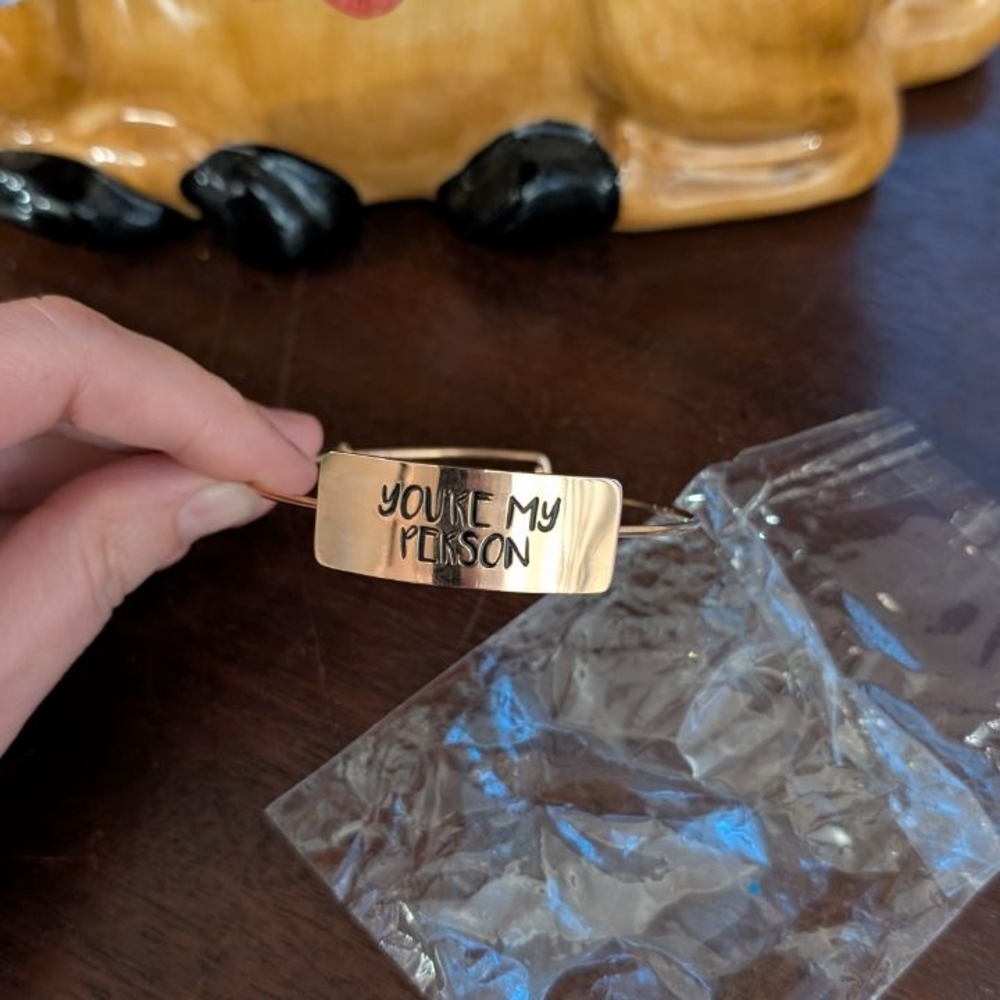 NEW Gold Bracelet with Engraving